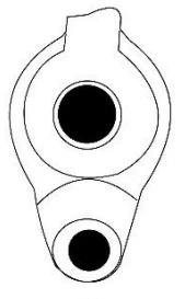 Roman Period Ceramic #1649 technical drawing