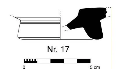 Hellenistic Period Ceramic #2192 technical drawing