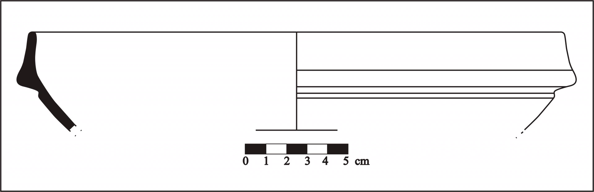 Roman Period Ceramic #684 technical drawing