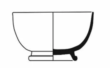 Roman Period Ceramic #897 technical drawing