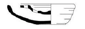 Roman Period Ceramic #1974 technical drawing
