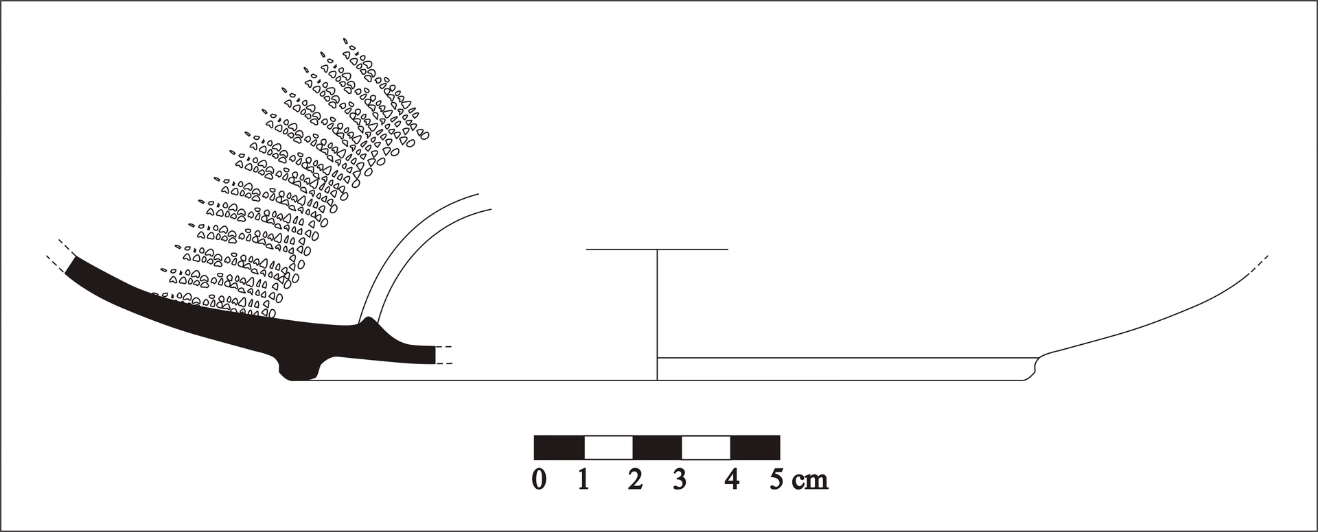 Roman Period Ceramic #677 technical drawing