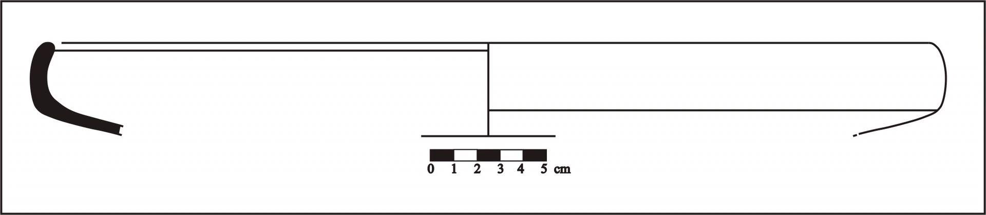 Roman Period Ceramic #703 technical drawing