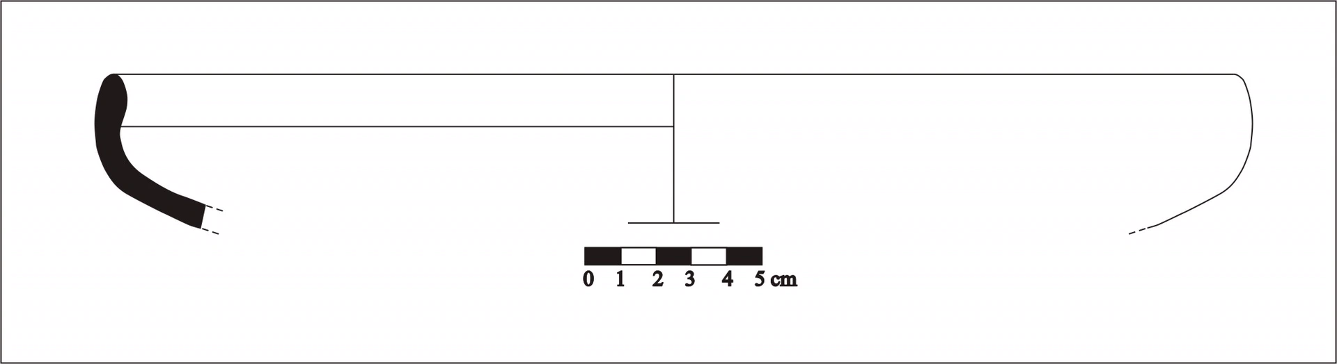 Roman Period Ceramic #556 technical drawing