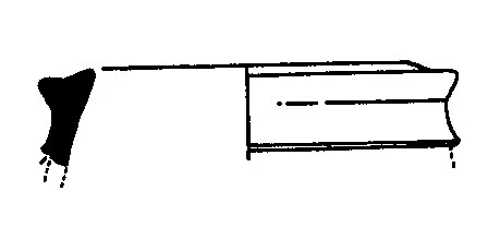 Roman Period Ceramic #1922 technical drawing