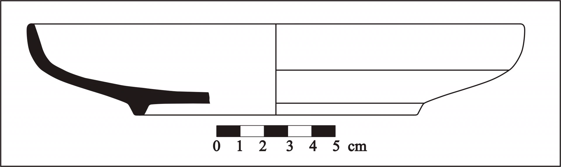 Roman Period Ceramic #500 technical drawing