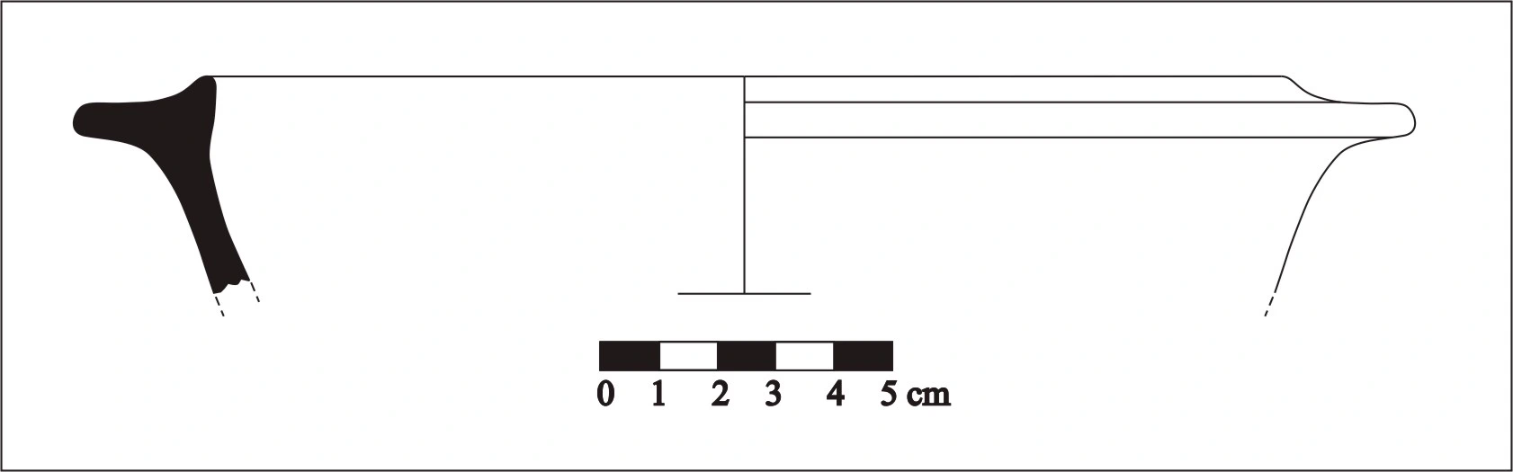 Roman Period Ceramic #586 technical drawing