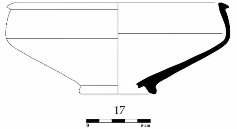 Roman Period Ceramic #936 technical drawing