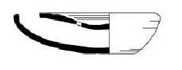 Roman Period Ceramic #1975 technical drawing
