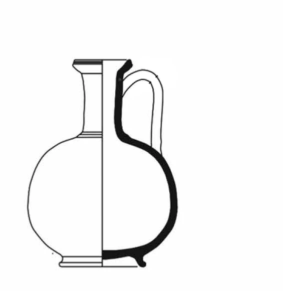 Roman Period Ceramic #906 technical drawing