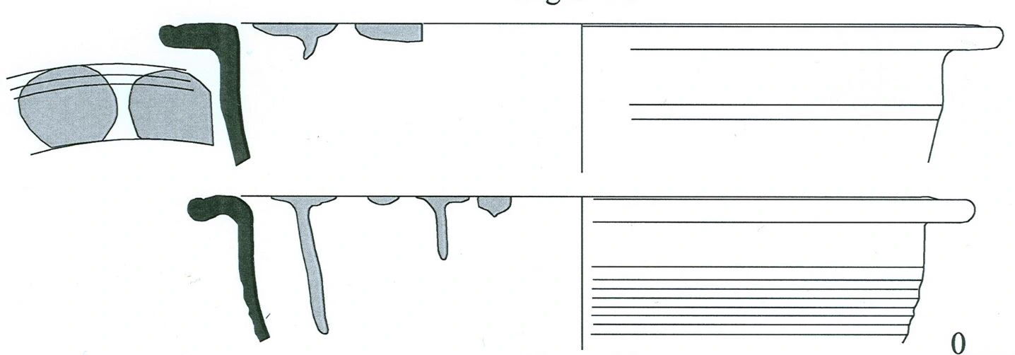 Roman Period Ceramic #2278 technical drawing