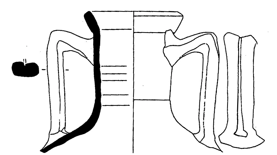 Roman Period Ceramic #2006 technical drawing