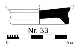 Hellenistic Period Ceramic #2202 technical drawing