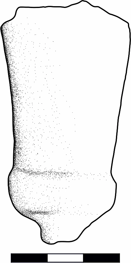 Roman Period Ceramic #1593 technical drawing