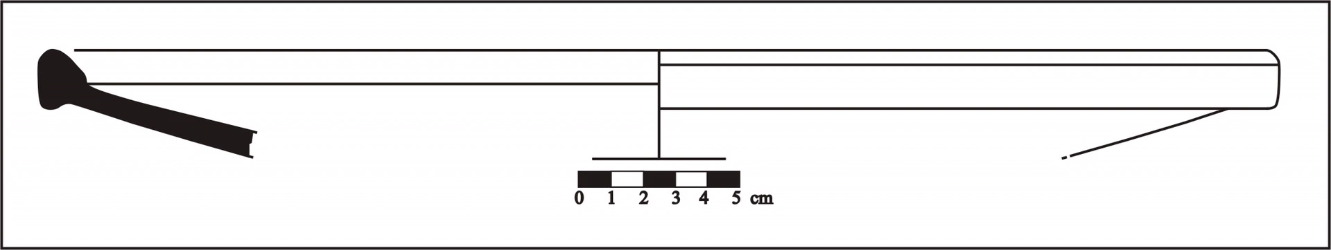 Roman Period Ceramic #588 technical drawing