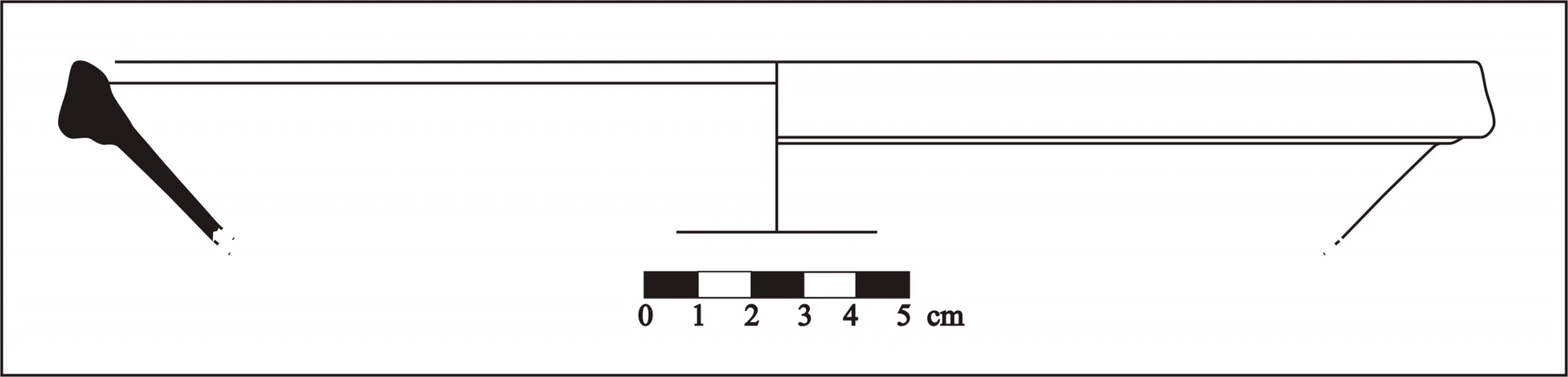 Roman Period Ceramic #601 technical drawing