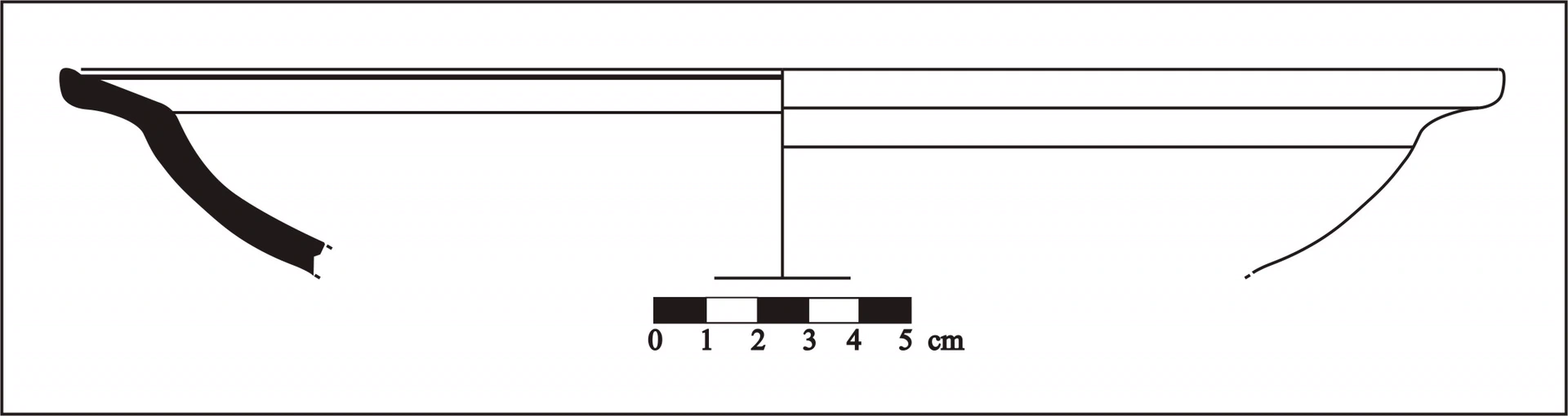 Roman Period Ceramic #623 technical drawing