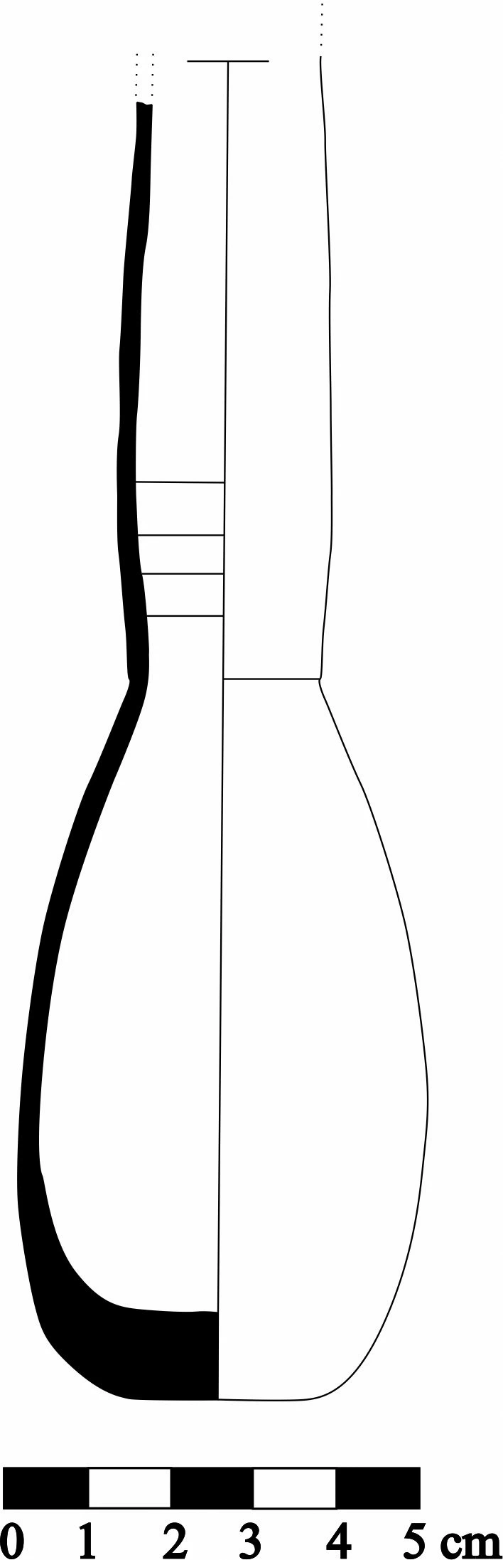Roman Period Ceramic #828 technical drawing