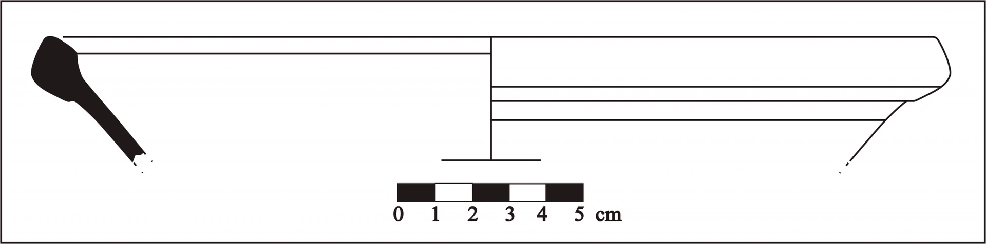 Roman Period Ceramic #604 technical drawing
