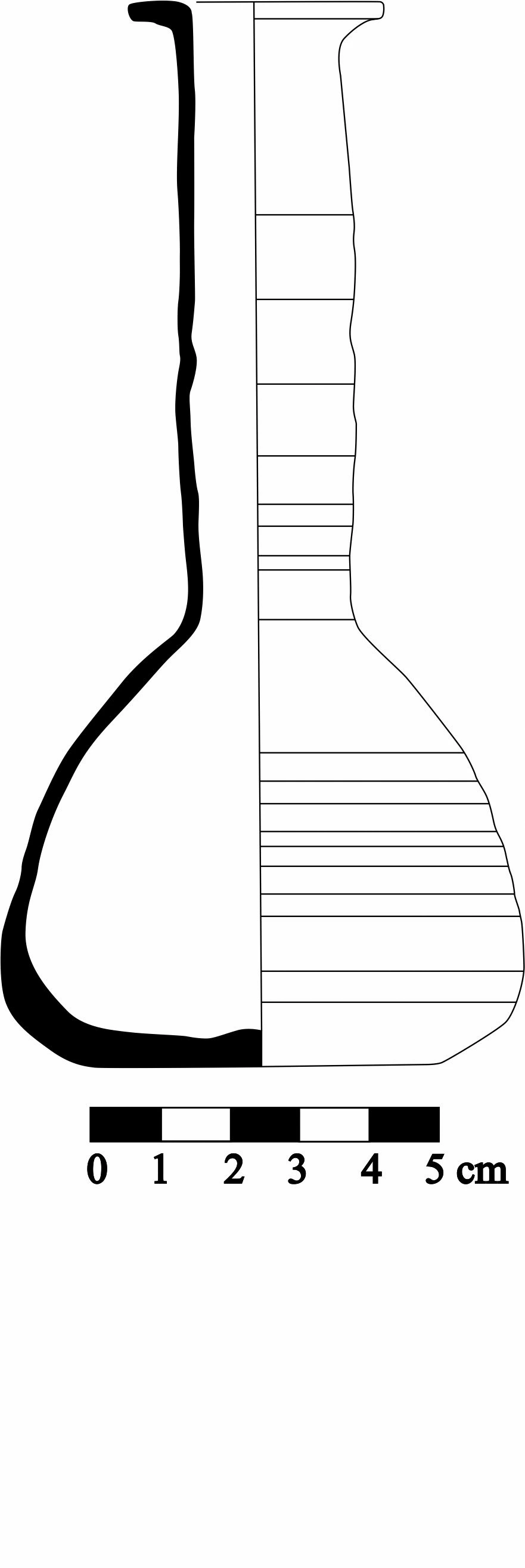 Roman Period Ceramic #829 technical drawing