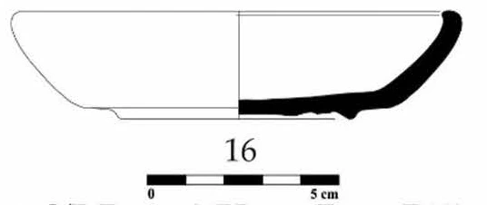 Roman Period Ceramic #935 technical drawing