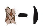 Iron Age(Anatolian and Mezopotamia) Ceramic #1888 technical drawing