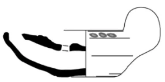 Roman Period Ceramic #2052 technical drawing