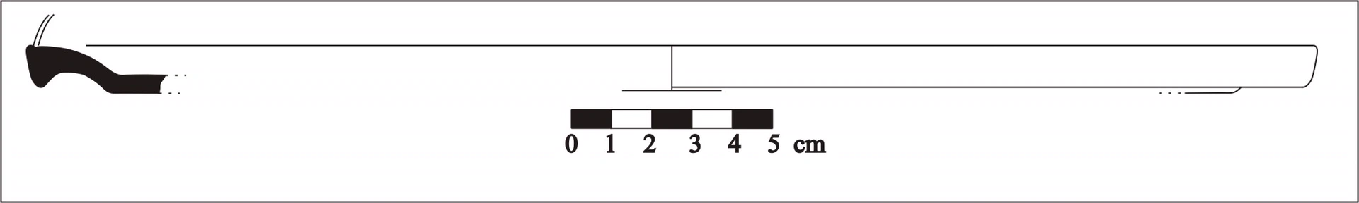 Roman Period Ceramic #721 technical drawing