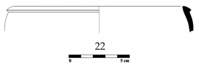 Roman Period Ceramic #941 technical drawing