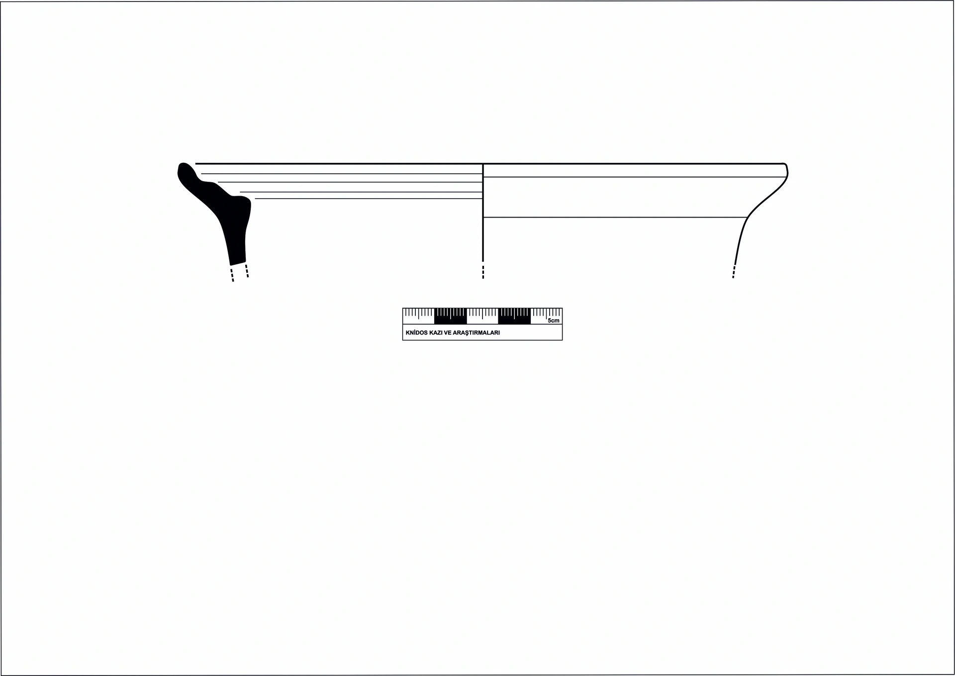 Roman Period Ceramic #2394 technical drawing