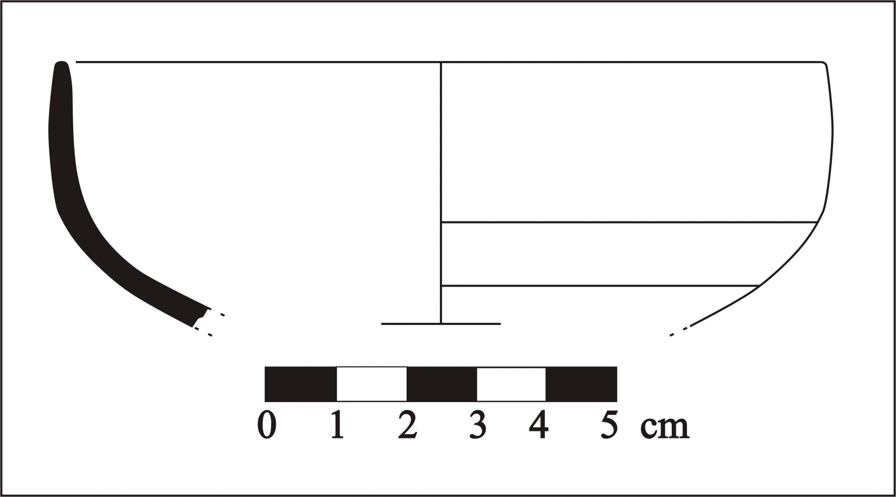 Roman Period Ceramic #720 technical drawing
