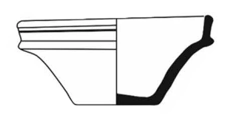 Roman Period Ceramic #903 technical drawing