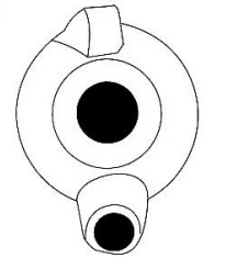 Roman Period Ceramic #1639 technical drawing