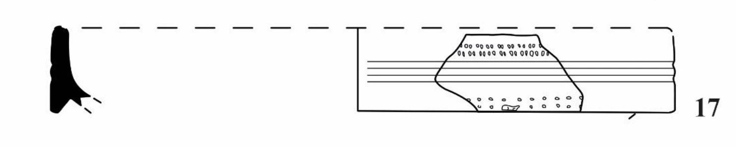 Roman Period Ceramic #2767 technical drawing
