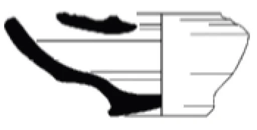 Hellenistic Period Ceramic #2062 technical drawing