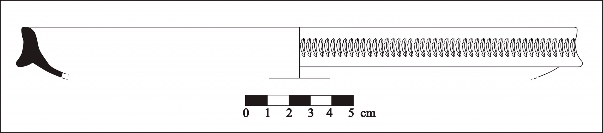 Roman Period Ceramic #746 technical drawing