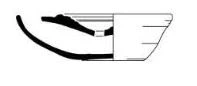 Roman Period Ceramic #1969 technical drawing