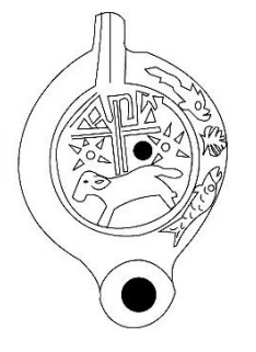 Roman Period Ceramic #1647 technical drawing
