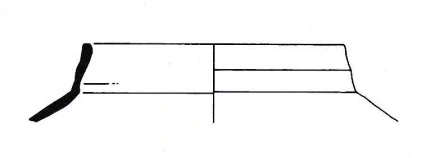 Roman Period Ceramic #1684 technical drawing