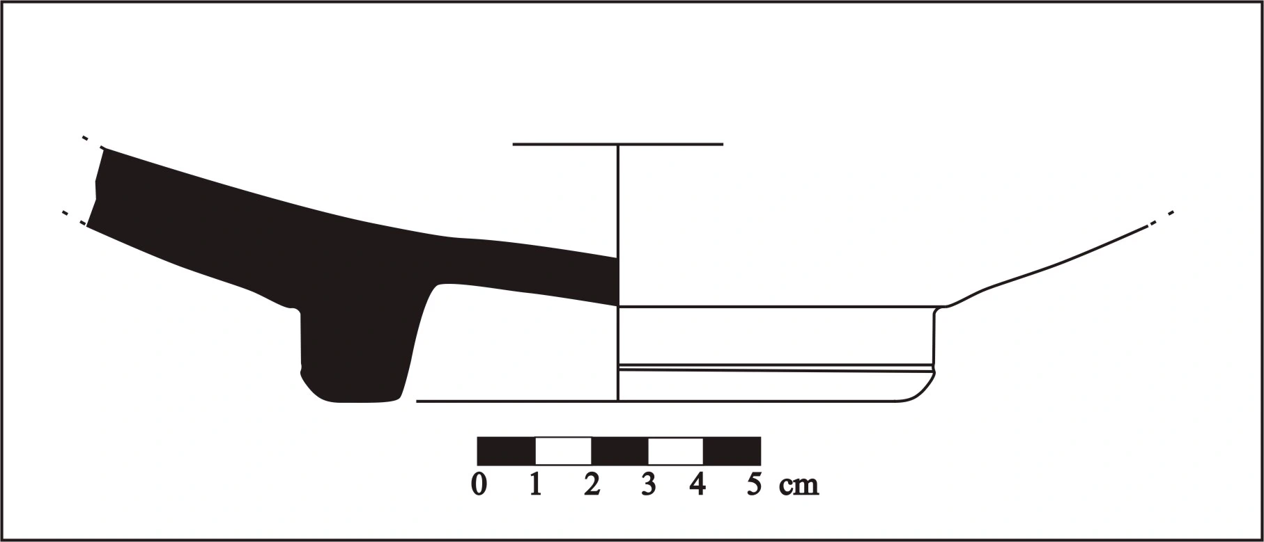 Roman Period Ceramic #527 technical drawing
