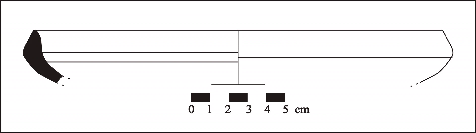 Roman Period Ceramic #528 technical drawing