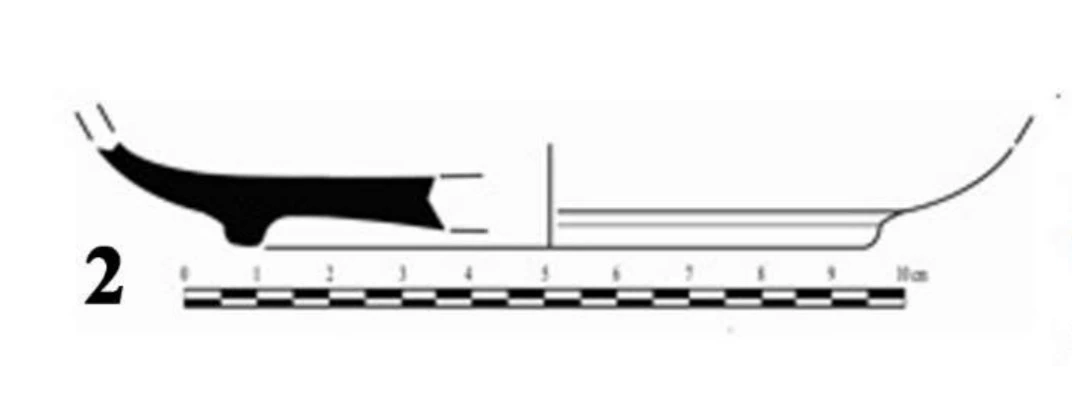 Roman Period Ceramic #2812 technical drawing