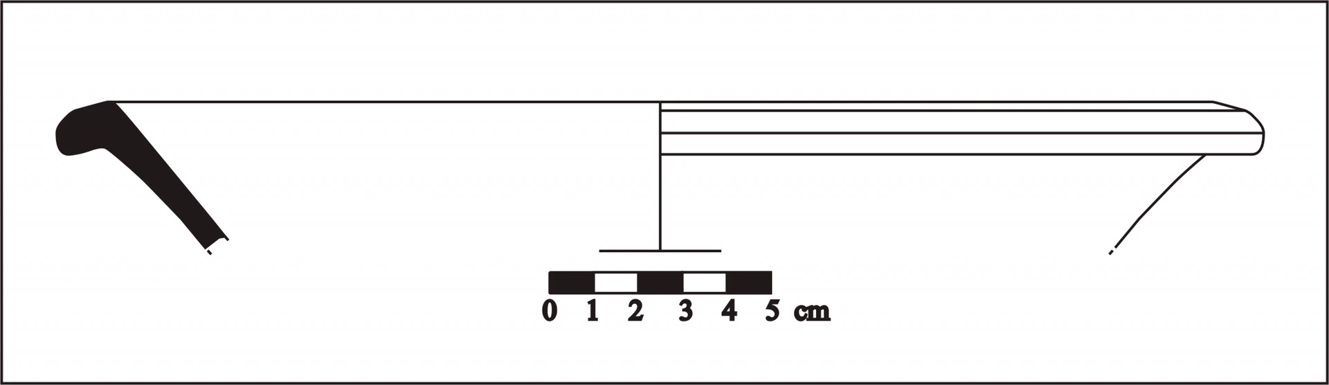 Roman Period Ceramic #525 technical drawing