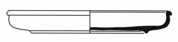 Roman Period Ceramic #911 technical drawing