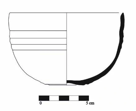 Hellenistic Period Ceramic #1152 technical drawing