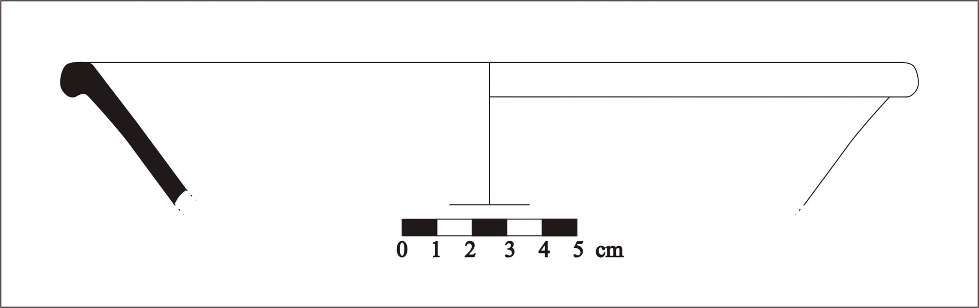 Roman Period Ceramic #498 technical drawing