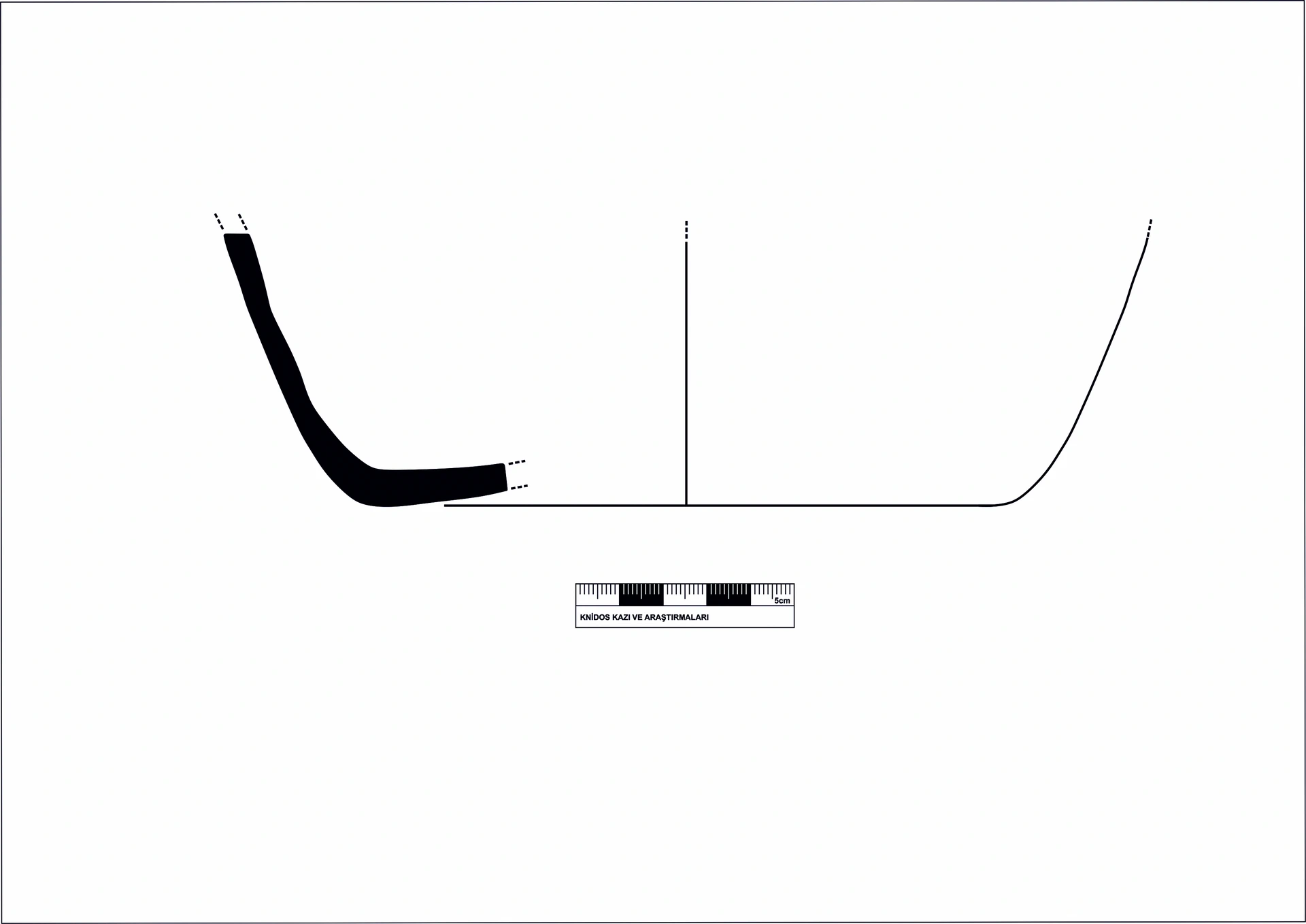Roman Period Ceramic #2408 technical drawing