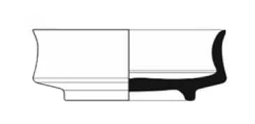 Roman Period Ceramic #892 technical drawing
