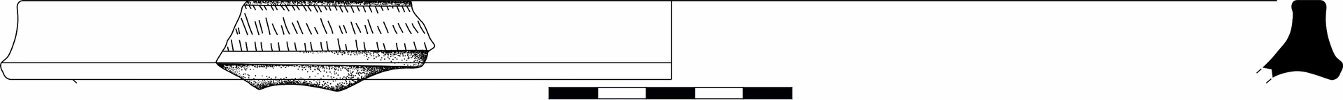 Roman Period Ceramic #1572 technical drawing
