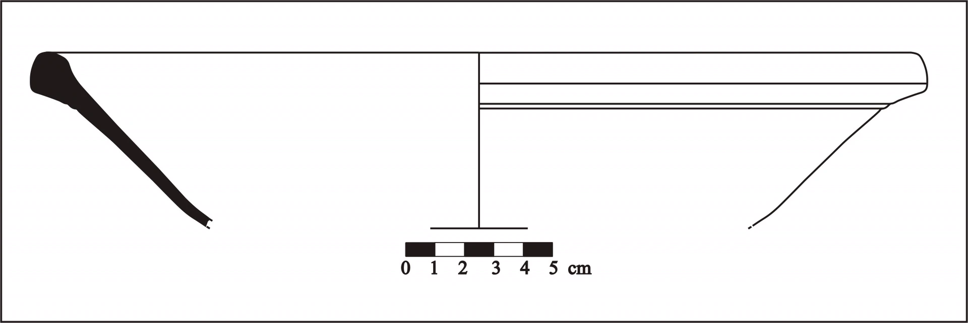 Roman Period Ceramic #769 technical drawing